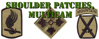 Transportation Command Multicam Shoulder Patches